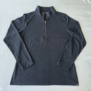 TravisMathew - Cremallera de 1/4 mejorada. Black. Size Small